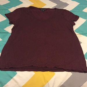 Sparkly Maroon T-shirt